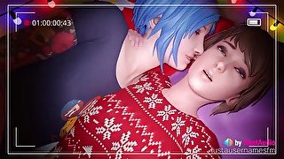 Chloe jerks off Futanari Max Dick (Life is Strange 3d animation with sound)