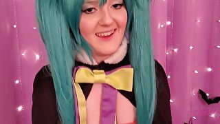 Hatsune Mikus Halloween Treat - Sex Movies Featuring Cherryfae