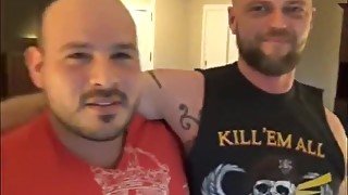 Muscle bear anal and anal cumshot