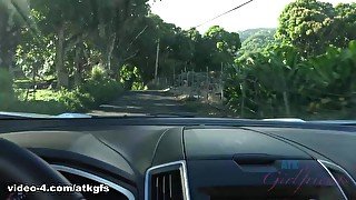 You Check Out The Island And Fuck Carmen In The Car - ATKGirlfriends