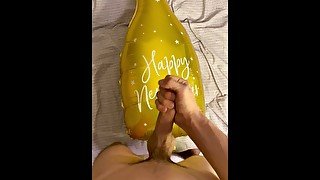 New Year's cumshot masturbation!