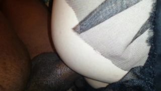 Messy Creampie for virgin Tgirl BBC Bareback