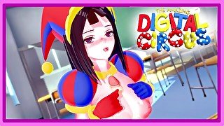 The Amazing Digital Circus - Pomni gives you an intense handjob