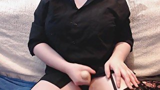 Miss Lofn - Stroking my Cock Over Yours - Curvy Femdom SPH Orgasm Denial