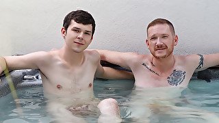 Sexy lads share immaculate cam kinks in a gay duo