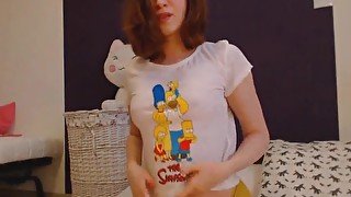 Pretty Russian Babe Playing Her Pussy on Cam