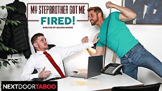 NextDoorTaboo - Ryan Jordan Distracted By Stepbrother's Big Cock At Work