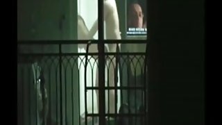 Spy on Couple having sex in Building