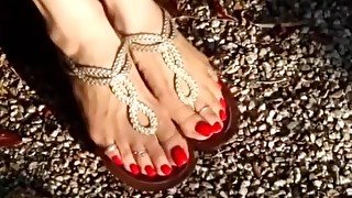 martika toy soldier, sandals and flip flops (music video)