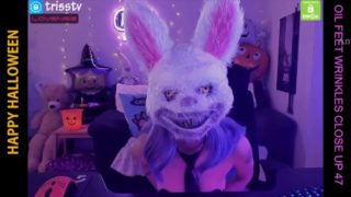 HALLOWEEN 2020 CAM GIRL TRISS2020 ON CHATURBATE | Feet Fetish Alert