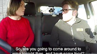 Fake Driving School Jealous learner with great tits wants hard fucking