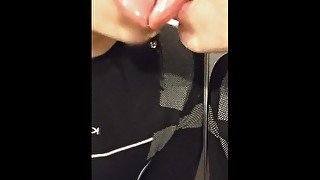 Wet mirror kissing (short version)