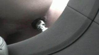 Fucking gearstick with my ass (low res old stuff)