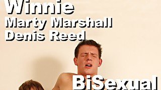 Winnie & Marty Marshall & Denis Reed bisexual bbg suck anal facial