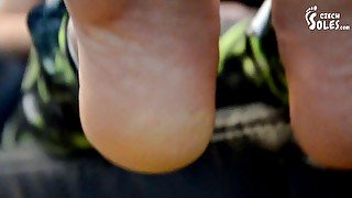 Step-sister foot extortion - POV