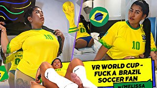 Vr World Cup - Fuck A Brazil Soccer Fan - Melissa Suarez