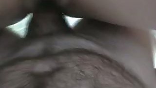 POV scene with my hubby drilling my pussy and asshole