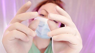 ASMR: surgical gloves (Arya Grander)