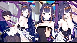 【エロゲーコイカツ！】VTuber 一伊那尓栖3DCGアニメ動画(バーチャルYoutuber)[Hentai Game Koikatsu! Ninomae Ina'nis(Anime 3DCG