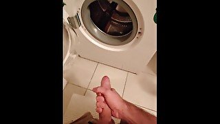 Fuck invisible gf stuck in the washing machine