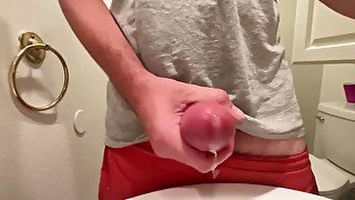 Big Russian Cock cumshot