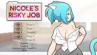 Nicole's Risky Job - Stage 5