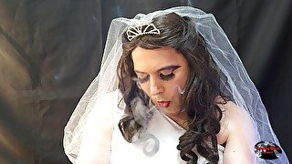 Smoking bride