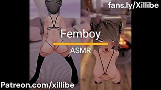 Femboy gives you a blowjob and lets you pound his bussy ! Preview ! Full video on fansly/patreon