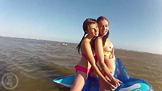 Millie And Rylee Go Pro Dolphin Bts