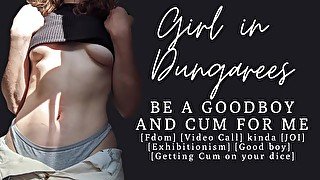 ASMR  Jerking it for your Fdom DnD player  JOI  Video Call