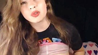 Busty Cam Girl Getting Wild on Cam