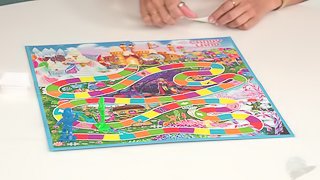 Topless Girls Playing Candy Land