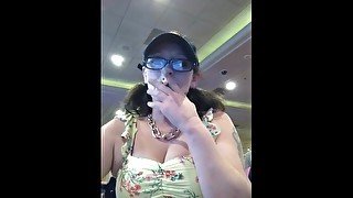 Burnett MILF SMOKING GAMBLING CASINO