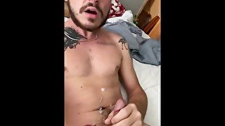 Riding my dildo for a shocking shaking orgasm and huge cumshot