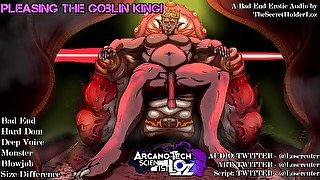 Pleasing The Goblin King  Bad End Erotic Audio  Size Difference, Monster, Corruption, Bad End