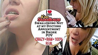 Swallowing Nut at Doctors Appointment POV View