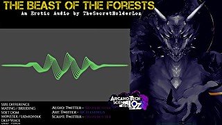 The Beast Of The Forest  Erotic Audio for Women  Size Difference, Monster, Breeding, M4F