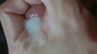 Huge cum quickie solo masturbate.mp4