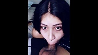 Petite Latina Camgirl Blowjob - Satanbxbygirl