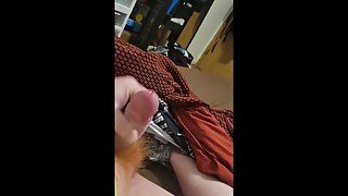 Lots of pre cum with cumshot