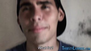 Latino sucks cock in pov and sperms