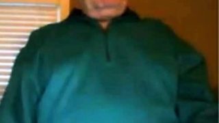 Hot daddy straight show and stroke webcam