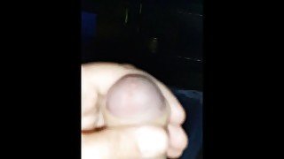 Jerking off in slow motion