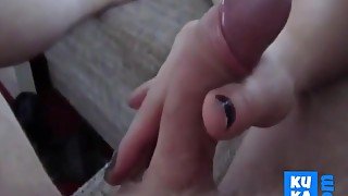 Girl Handjob Homemade