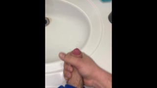 Stroking my cock till I cum