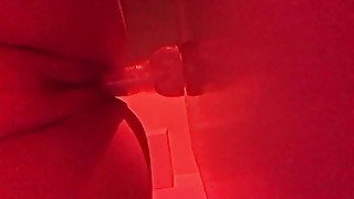 Dildo fucking wet pussy POV