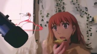 ANIME ME EATS AVOCADO TOAST MUKBANG