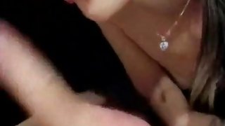 Brunette GF Deepthroat BJ