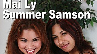 Mai Ly & Summer Samson Lesbo Titty Suckers GMFR0349