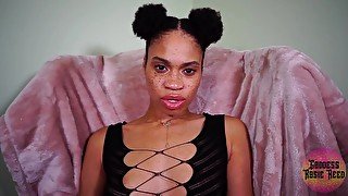 Goddess Rosie Reed JOI Femdom POV Ebony Goddess Mesmerize Slow Edging Mind Fuck Humiliation